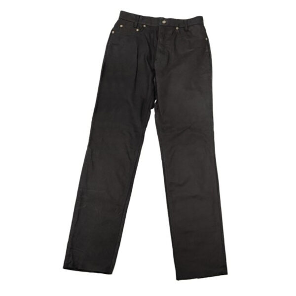 Henson & Henson leren broek 5-pocket jeans