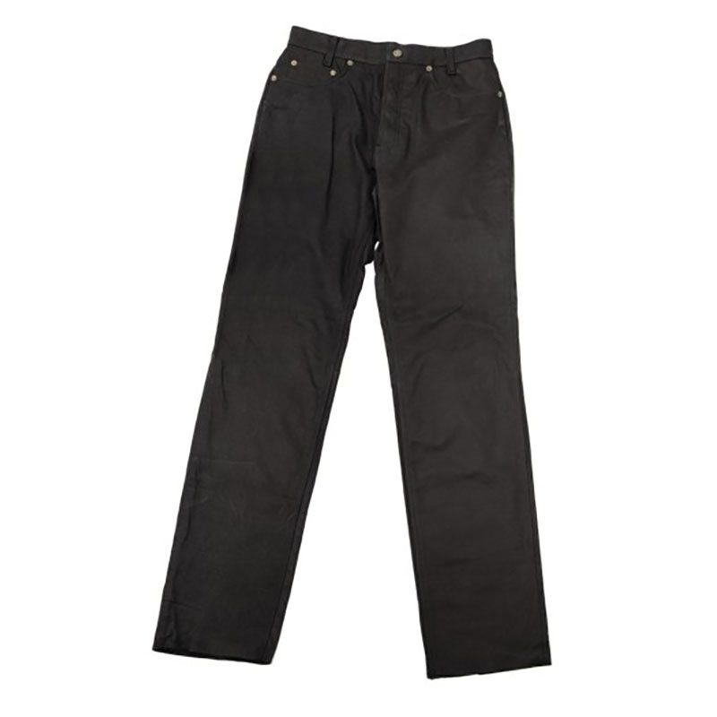 Henson & Henson leren broek 5-pocket jeans