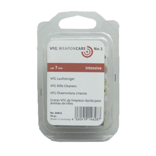 VFG Loopreinigers voor getrokken loop 5.5/6.5/7/7.5/8/9 mm/ .44 - Image 1
