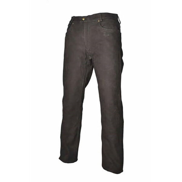 Hubertus Leren broek buffelleer - Lederhose - Afbeelding 1