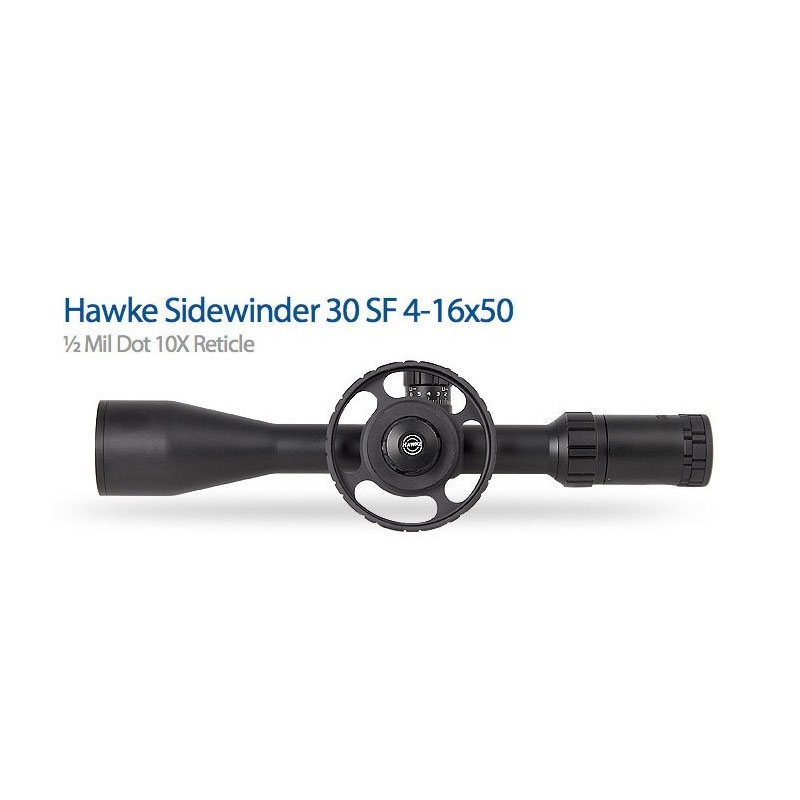 Hawke Sidewinder 4-16x50 SF Halb Mil Dot