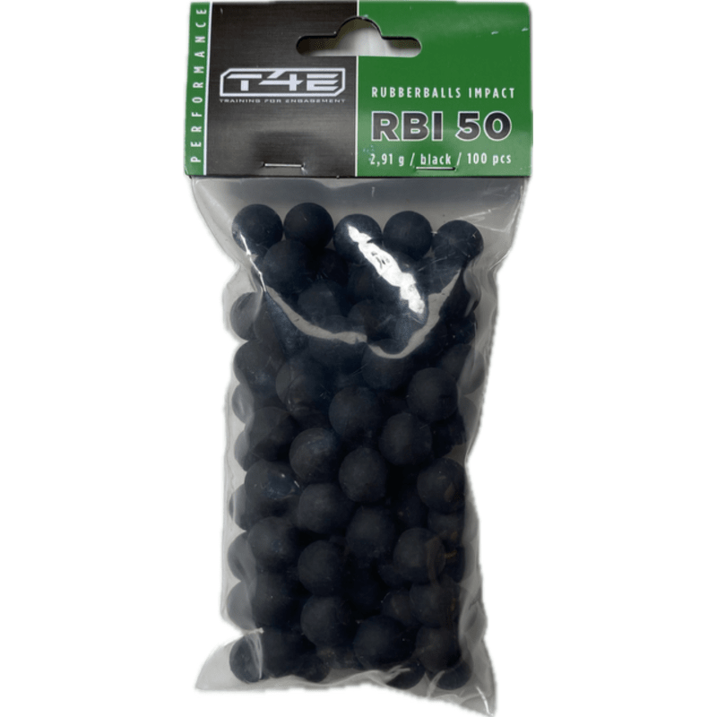 Rubberballen T4E Umarex RB with steel core - RBI 50 - 2,91 gr - 100 stuks