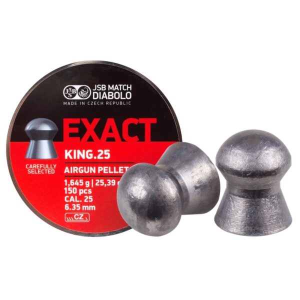 JSB Exact King .25 Diabolo 6.35 mm / 150 pieces - Image 1