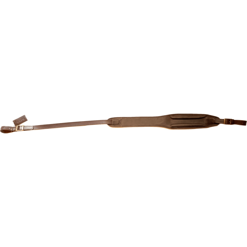 Geweerriem (2) Geweerriem leer extra luxe, handgemaakt. - Afbeelding 2