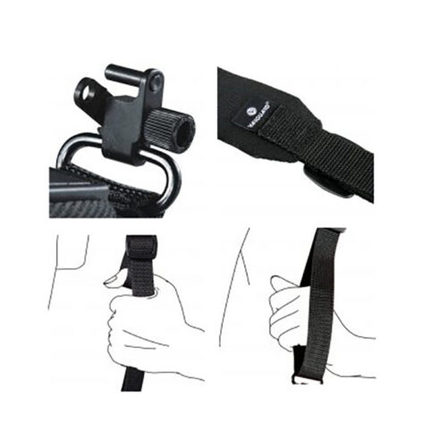 Geweerriem Vanguard Zwart Endeavor sling 101B - Afbeelding 2