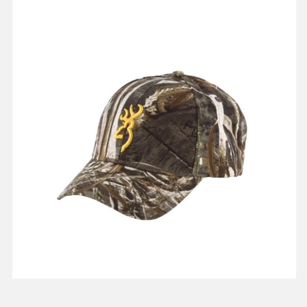 Kappe RTMX5 Browning - Camo mit gelben Nähten Browning Logo