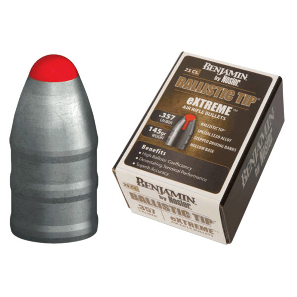 Benjamin .357 Ballistic Tip Geschosse – Bild 1