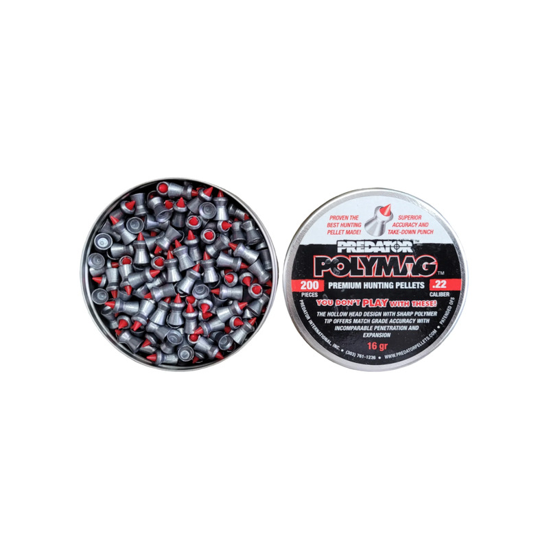 JSB Predator Polymag (1) JSB Predator Polymag 5.5 mm/.22  200 stuks - Afbeelding 2