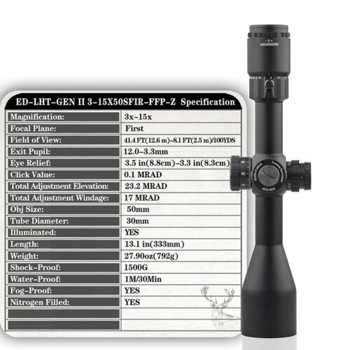 Discovery ED-LHT GEN2 3-15x50 SF IR FFP-Z – Bild 3