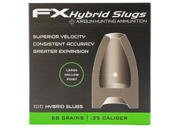 Geschosse FX Hybrid 9 mm HP 68 Korn (.357)