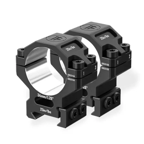 DISCOVERYOPT 7075 aluminium richtkijkerringen – 25,4 mm/30 mm/34 mm buis | Past op 0,97"/1,26"/1,45" richtkijkerbevestiging voor Picatinny-rail