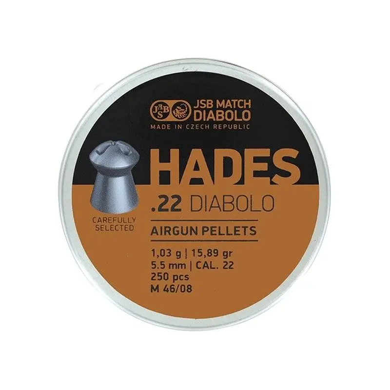 JSB Hades 5.5mm/.22 - 250 stuks